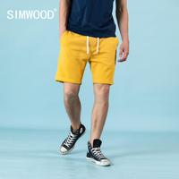 SIMWOOD 2021 letnie nowe spodenki ze sznurkiem mężczyźni sportowa, na co dzień sweathshorts plus rozmiar treningu siłownia wysokiej jakości spodenki SJ130715 2